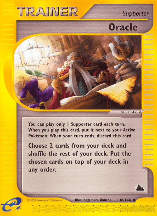 Oracle, card 138 from Skyridge