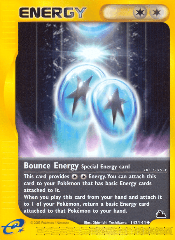 Bounce Energy, card 142 from Skyridge
