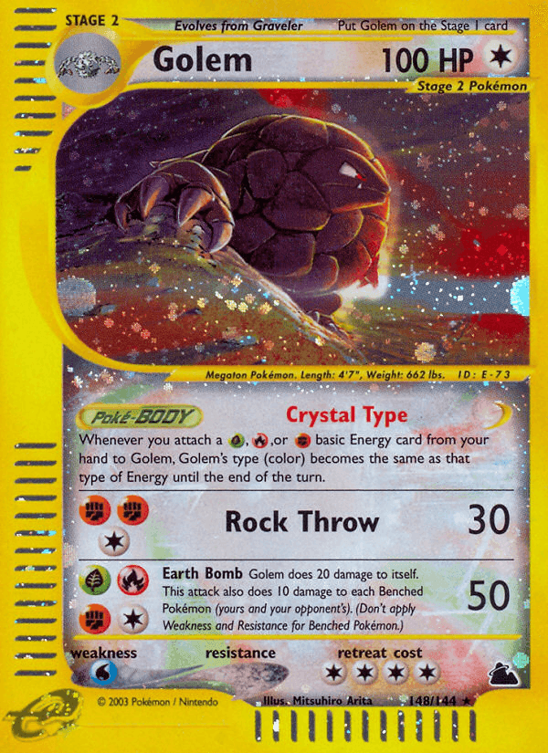 Golem, carta 148 di Skyridge
