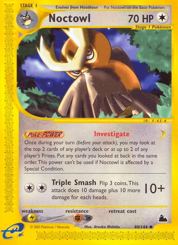 Skyridge の 40 番、Noctowl