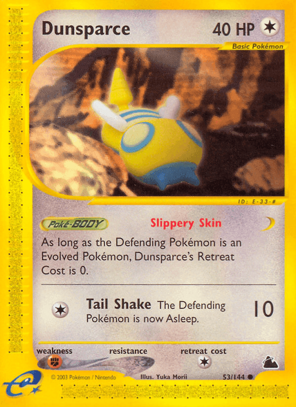 Dunsparce, carta 53 de Skyridge