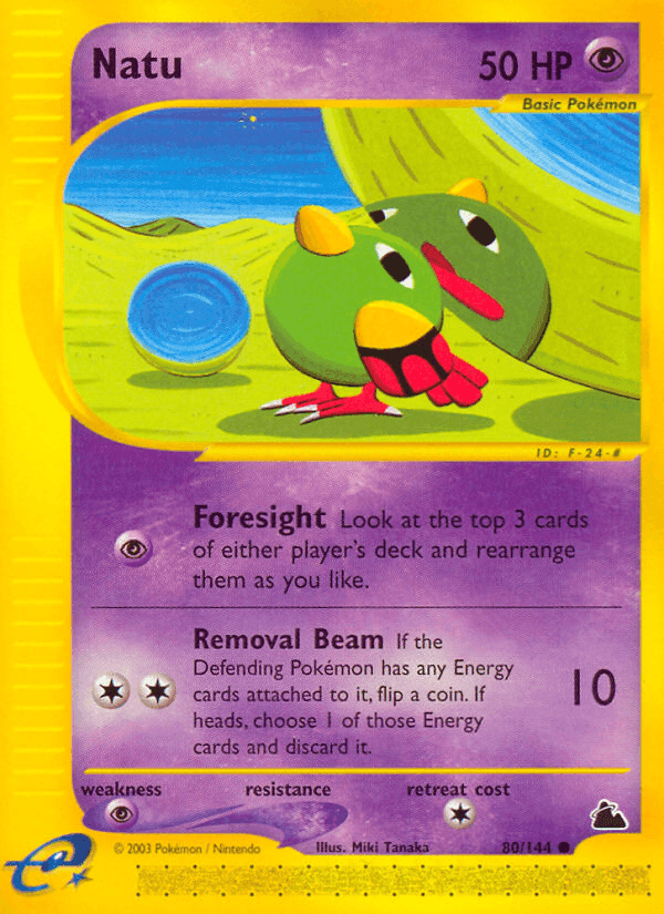 Natu, card 80 from Skyridge