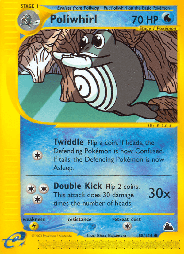 Poliwhirl, carte 88 de Skyridge