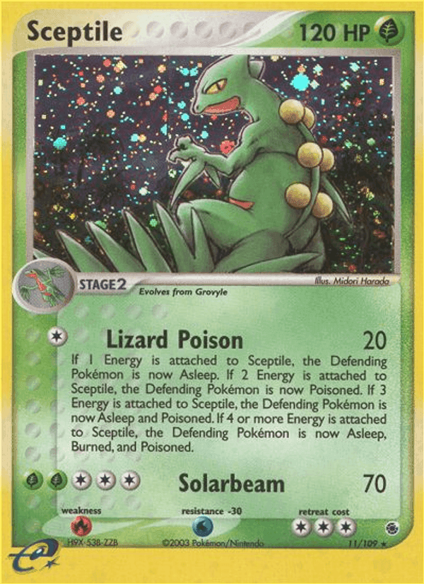 Ruby & Sapphire の 11 番、Sceptile