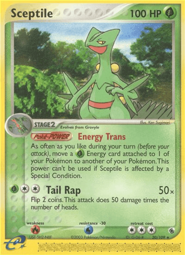 Ruby & Sapphire の 20 番、Sceptile