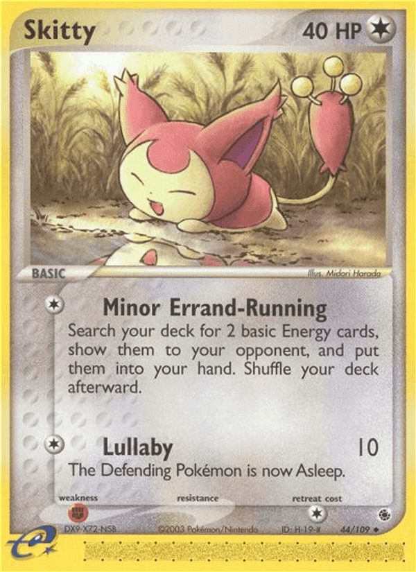 Ruby & Sapphire の 44 番、Skitty