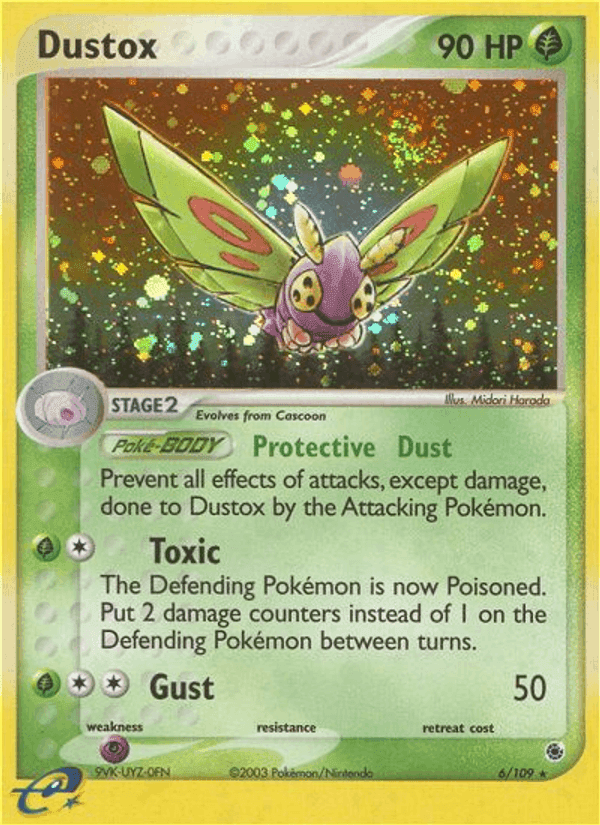 Dustox, carta 6 di EX Rubino & Zaffiro