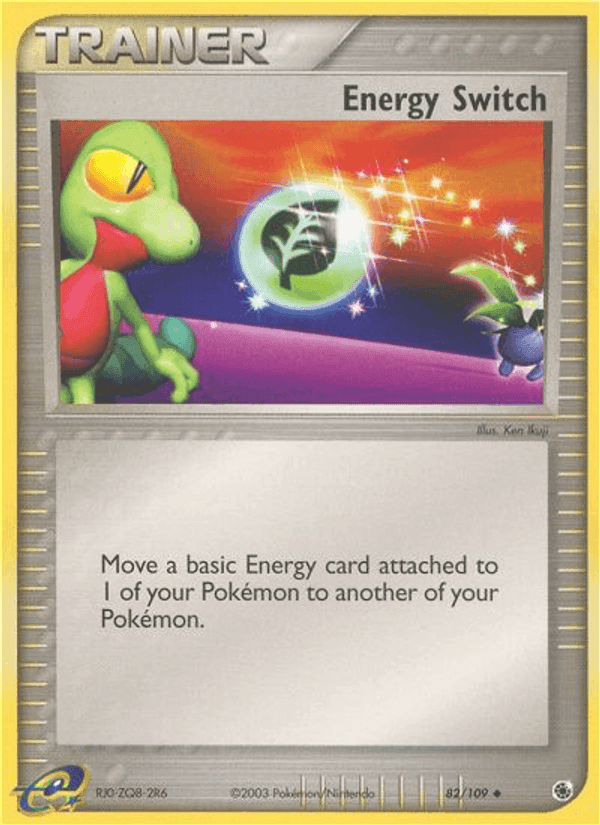 Energy Switch, carta 82 di EX Rubino & Zaffiro