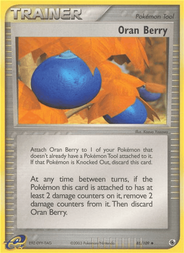 Oran Berry, card 85 from Ruby & Sapphire