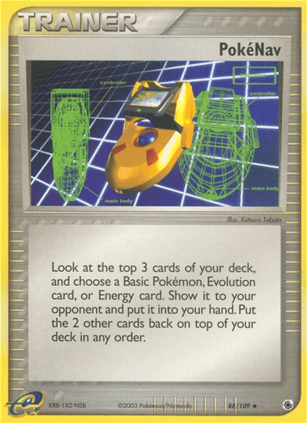 PokéNav, carta 88 de Rubí & Zafiro