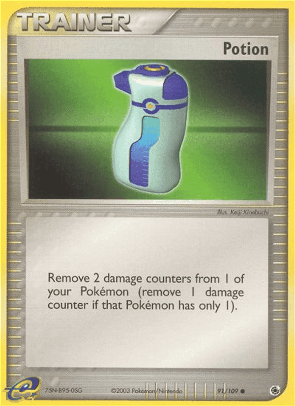Potion, card 91 from Ruby & Sapphire