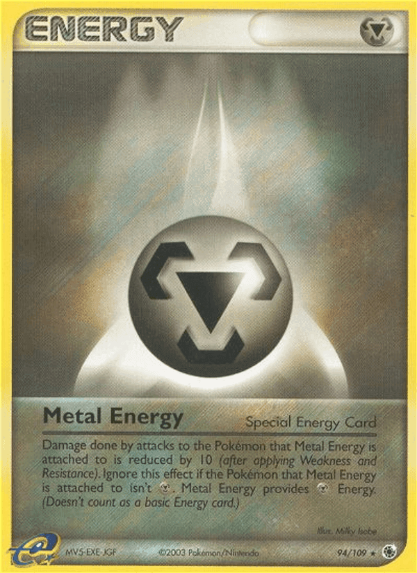 Metal Energy, card 94 from Ruby & Sapphire