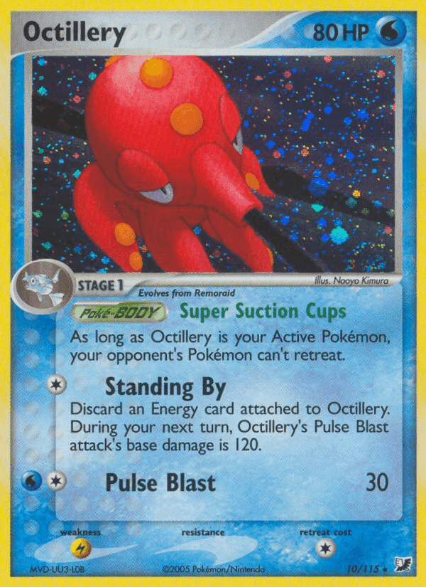 Octillery, carta 10 de EX Fuerzas Ocultas