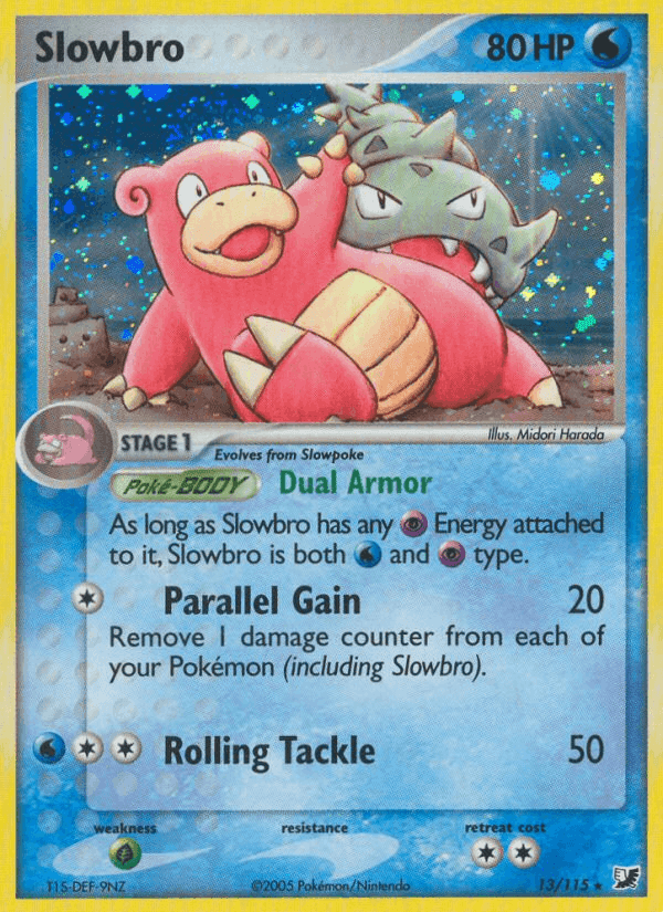 Slowbro, carta 13 de EX Fuerzas Ocultas