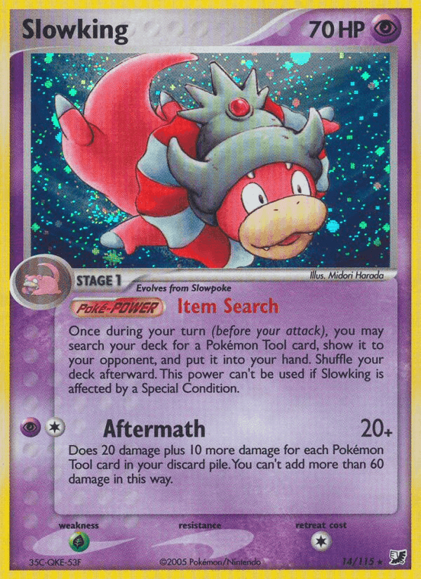 Slowking, carta 14 de EX Fuerzas Ocultas