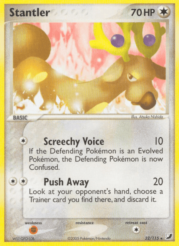 Stantler, carta 32 de EX Fuerzas Ocultas