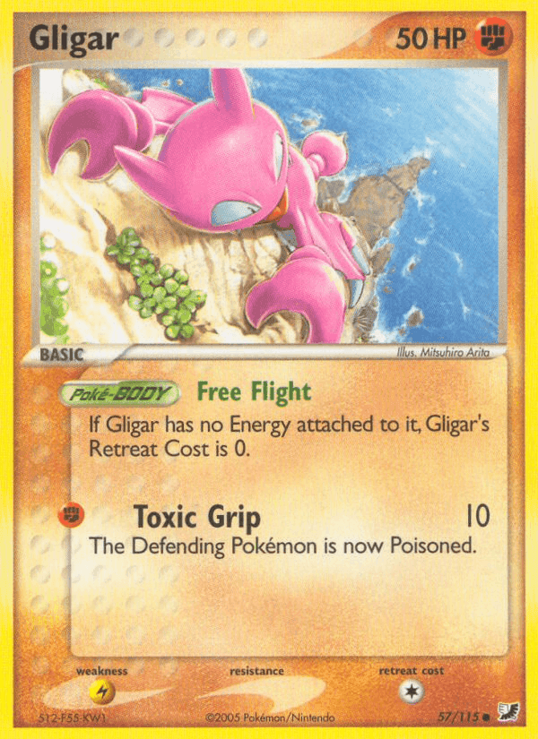 Gligar, carta 57 de EX Fuerzas Ocultas