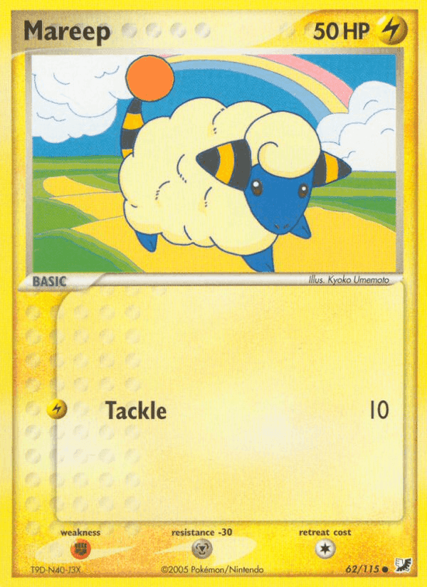 Mareep, card 62 from Unseen Forces