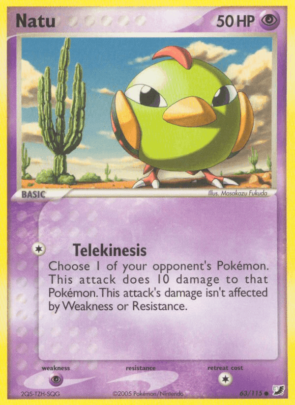 Natu, card 63 from Unseen Forces