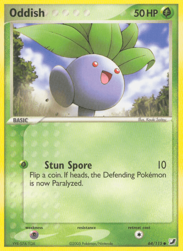 Oddish, card 64 from Unseen Forces