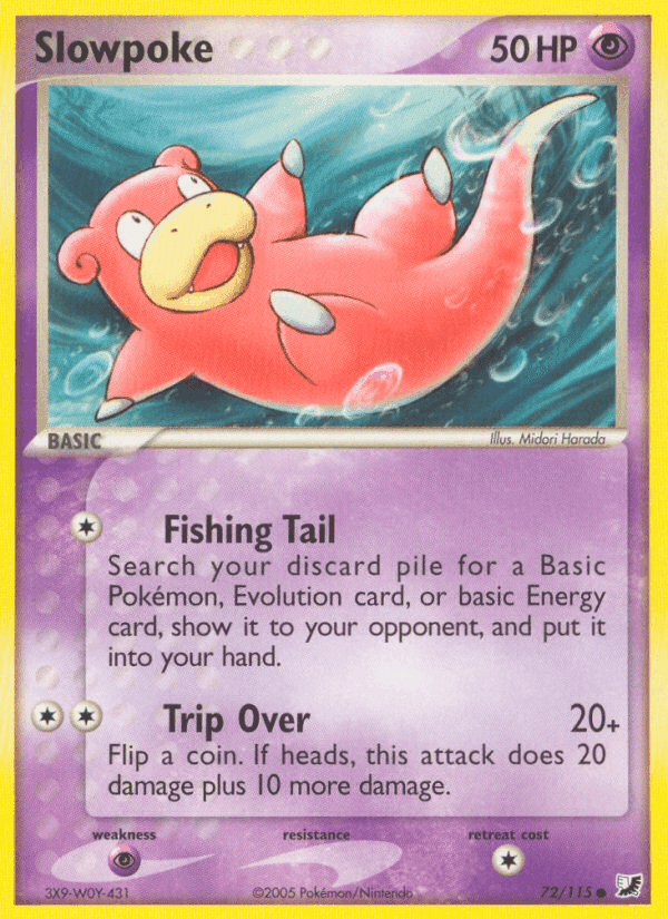 Slowpoke, card 72 from Unseen Forces