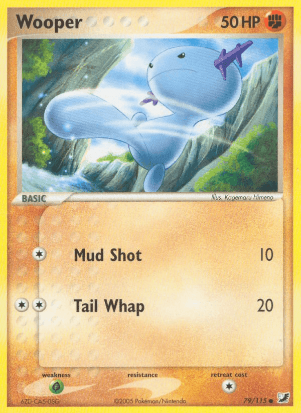 Wooper, card 79 from Unseen Forces