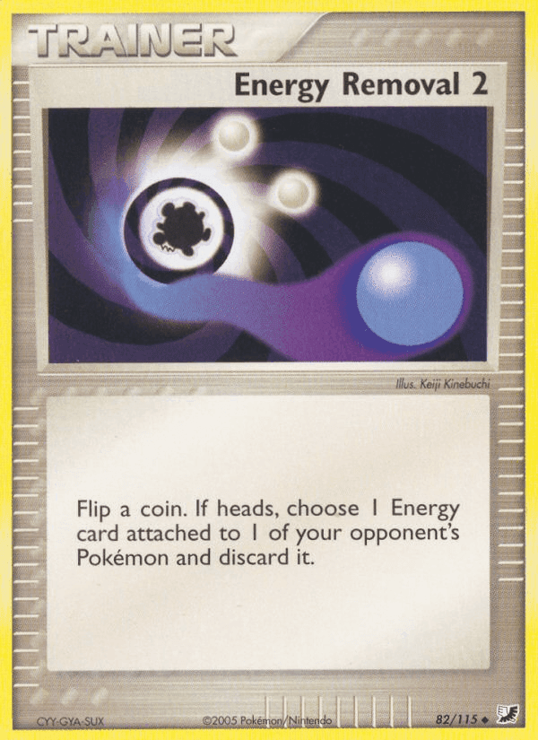 Energy Removal 2, card 82 from Unseen Forces
