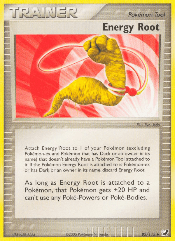 Energy Root, card 83 from Unseen Forces