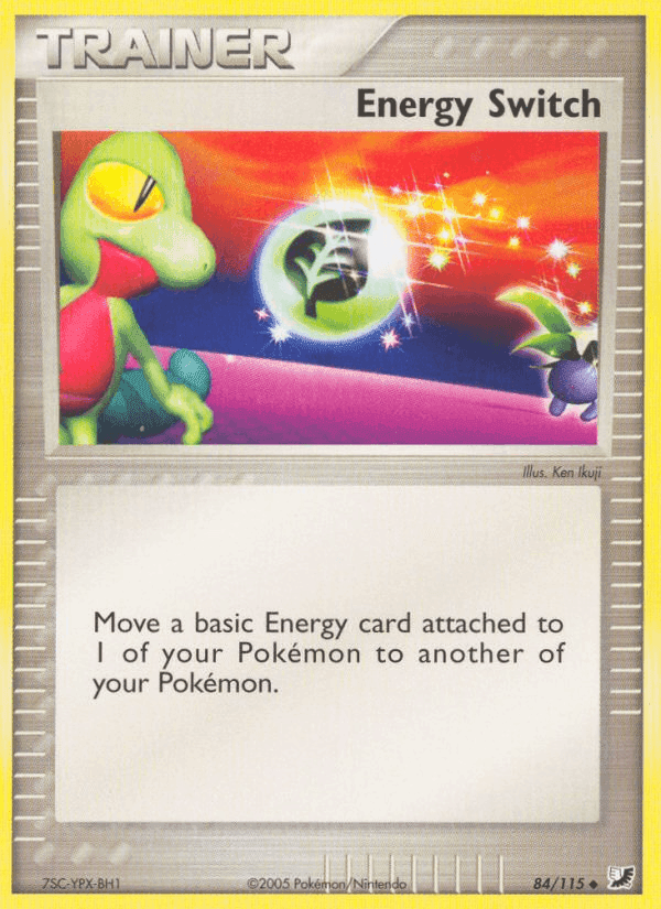 Energy Switch, carta 84 di EX Forze Segrete