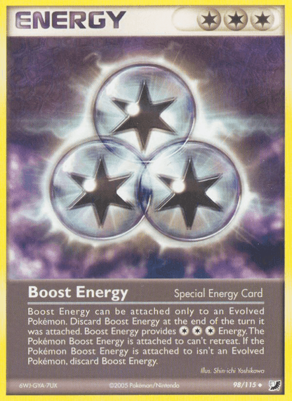 Boost Energy, card 98 from Unseen Forces