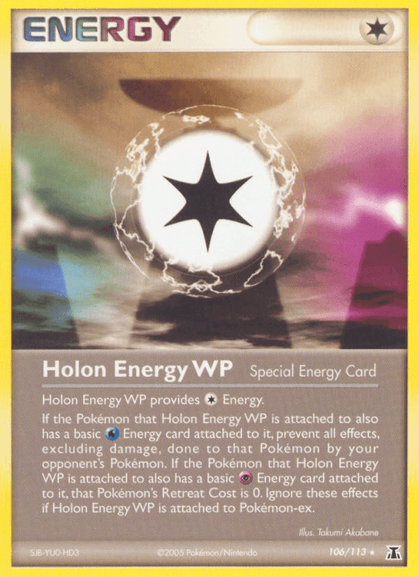 Holon Energy WP, carte 106 de Delta Species