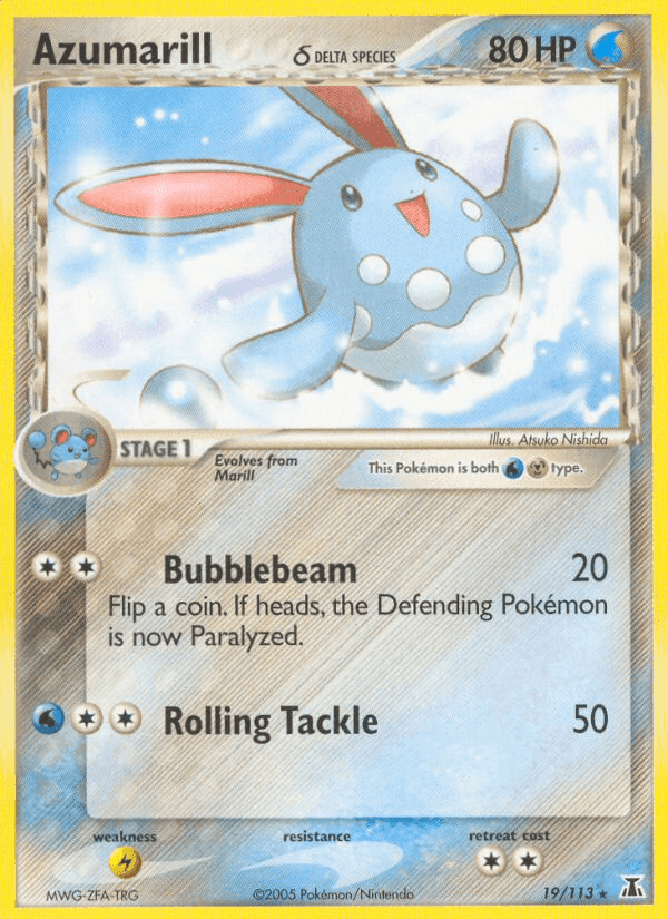 Delta Species の 19 番、Azumarill δ