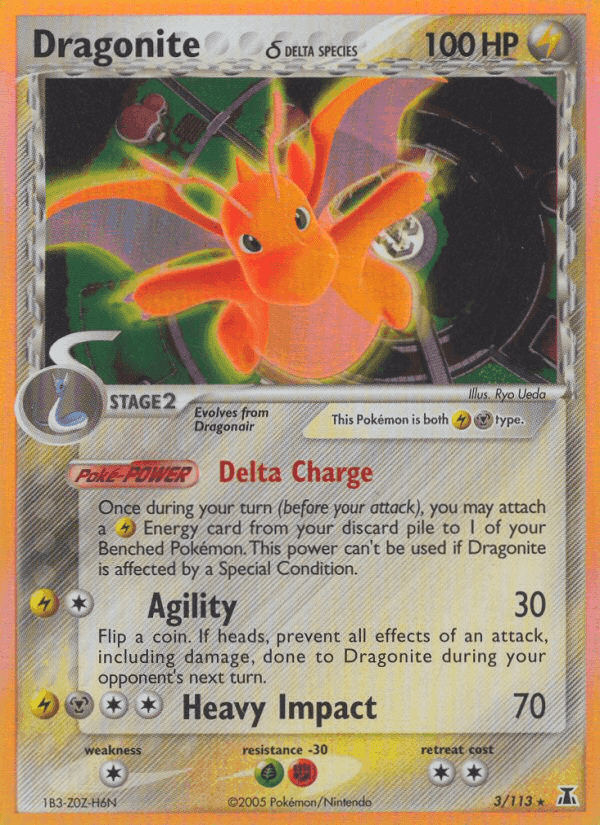 Dragonite δ, carta 3 di EX Specie Delta