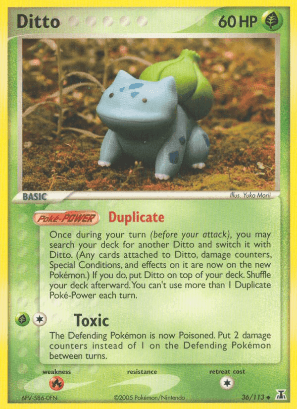 Delta Species の 36 番、Ditto