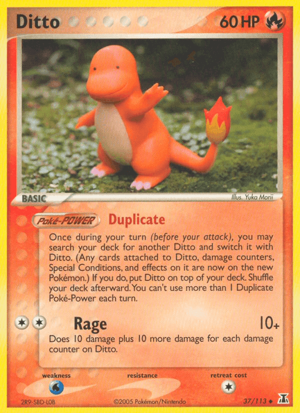 Ditto, carta 37 di EX Specie Delta