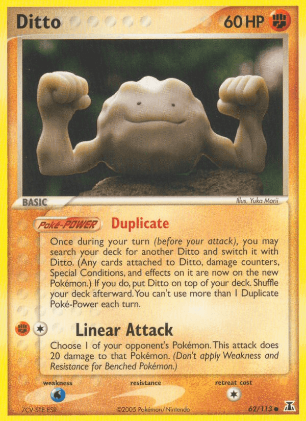 Ditto, card 62 from Delta Species