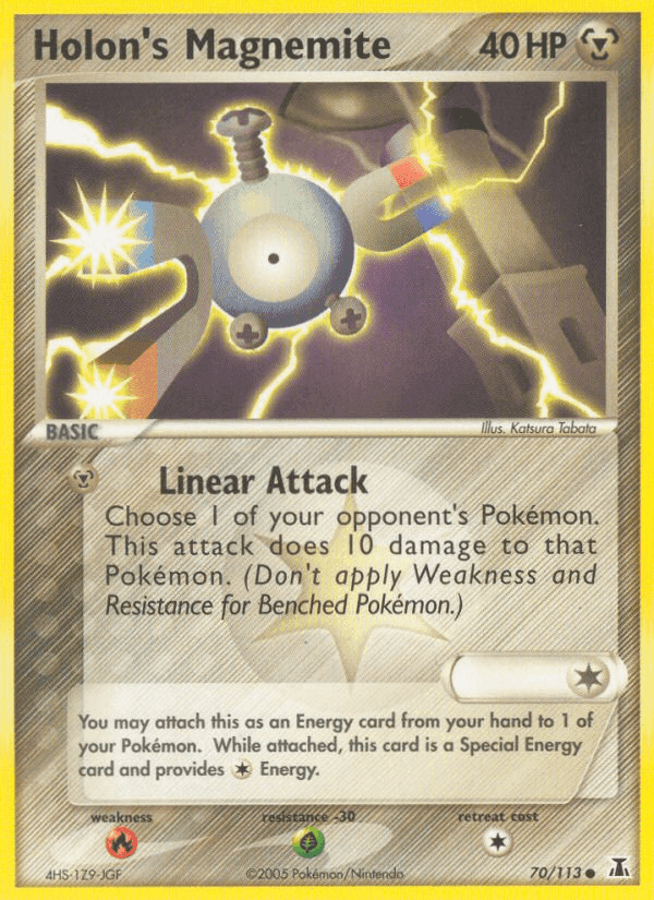 Holon's Magnemite, carta 70 de Delta Species