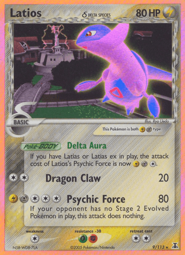 Latios δ, carta 9 di EX Specie Delta