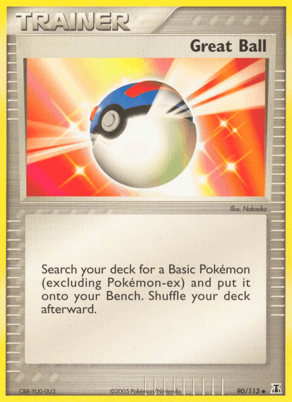 Great Ball, card 90 from Delta Species