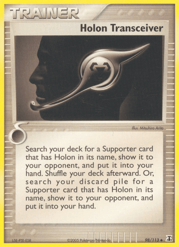 Holon Transceiver, card 98 from Delta Species