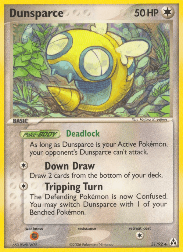 Legend Maker の 31 番、Dunsparce