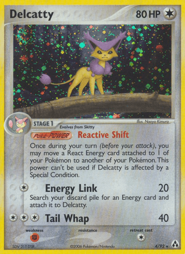 Delcatty, carta 4 di EX La Leggenda di Mew