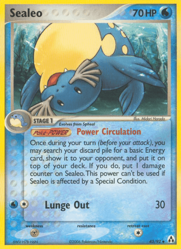 Sealeo, carta 43 de Legend Maker