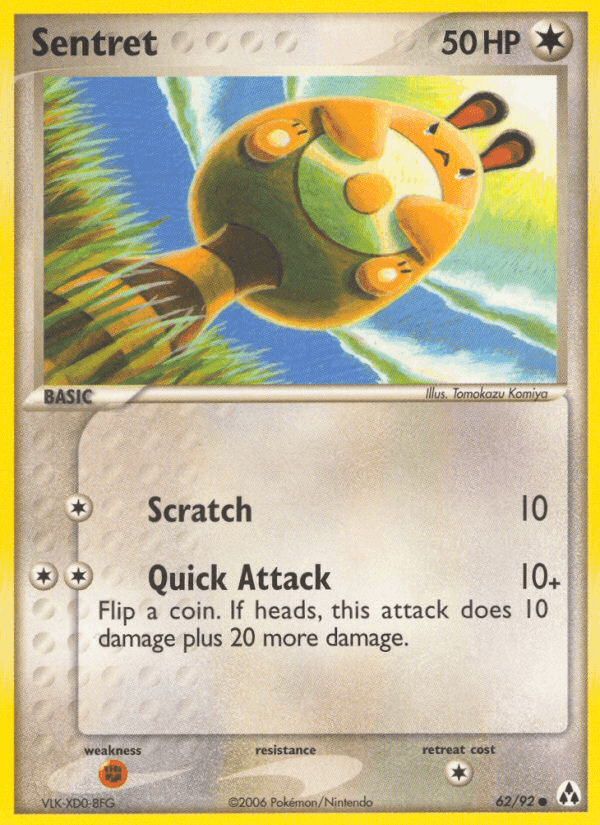 Sentret, card 62 from Legend Maker