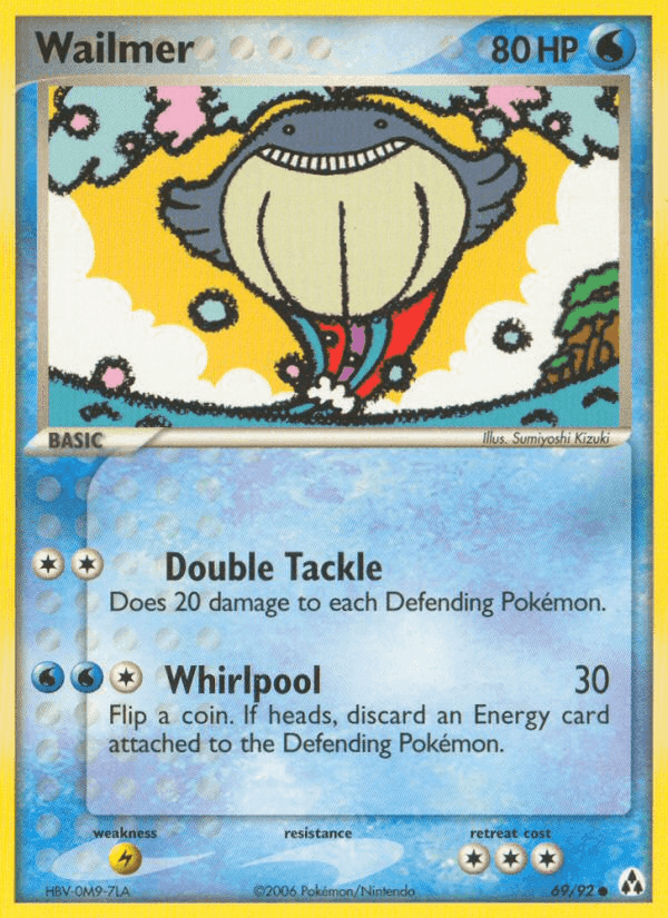 Wailmer, card 69 from Legend Maker