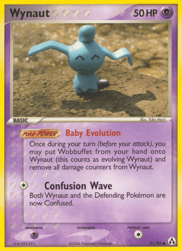 Wynaut, card 71 from Legend Maker