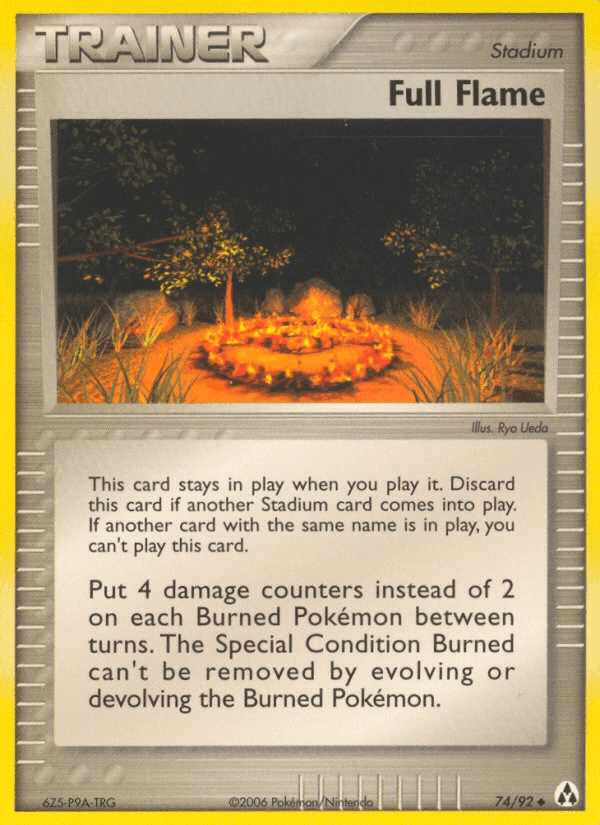 Full Flame, card 74 from Legend Maker