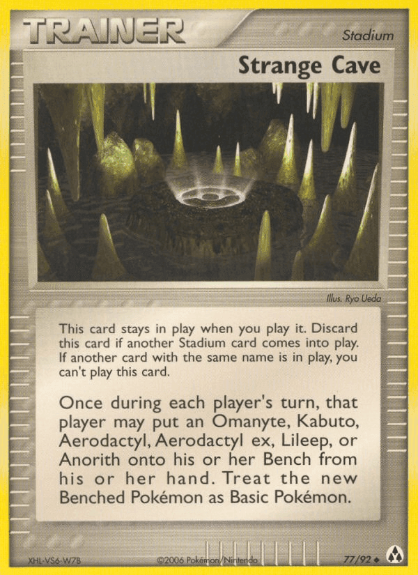 Strange Cave, card 77 from Legend Maker