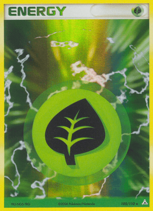 Grass Energy, card 105 from Holon Phantoms