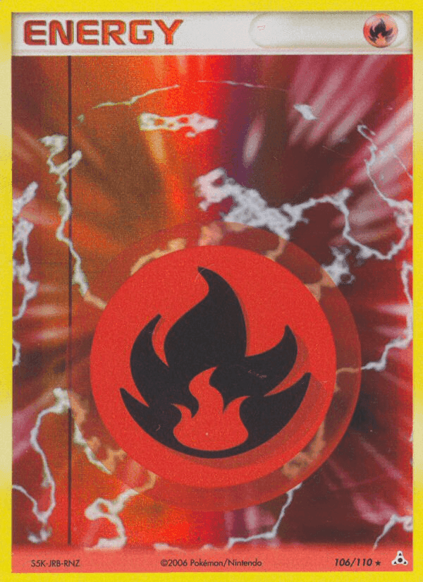 Fire Energy, card 106 from Holon Phantoms